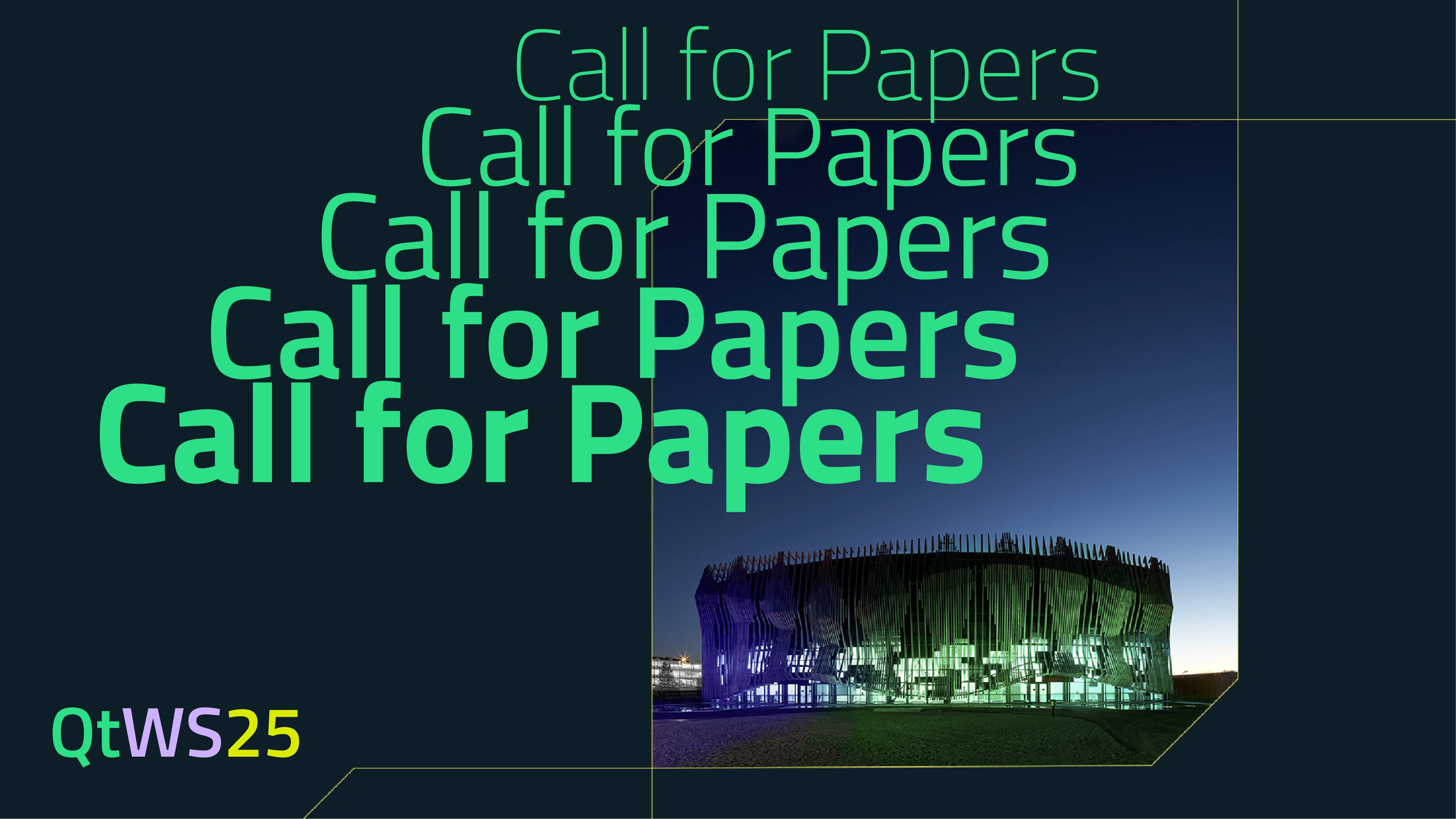 Call for Papers Qt World Summit 2025 in Munich